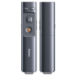 Lazerinė rodyklė Baseus Orange Dot Wireless Presenter (Red Laser), pilka ACFYB-0G