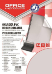 Įri&scaron;imo vir&scaron;eliai PVC, 0,2 mm, skaidrūs dūminiai