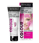Veido kaukė Revuele Beauty & Care Rejuvenating Peel Off Glitter Mask, 80 ml