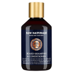 Barzdos &scaron;ampūnas ir kondicionierius Raw Naturals Rustic 2 viename, vegani&scaron;kas, mink&scaron;tinamasis, 250 ml