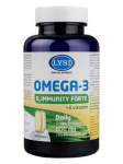 Maisto papildas Lysi Omega-3 D3 Immunity Forte, 100 kapsulių