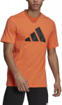 Mar&scaron;kinėliai vyrams Adidas M Fi Tee Bos A Orange GP9508, oranžiniai, M