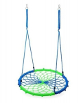 Gandro lizdo sodo sūpynės Nils Camp, 100 cm 180 kg, žalia / mėlyna