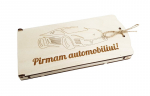 Pinigų vokelis su spauda &bdquo;Pirmam automobiliui&ldquo;