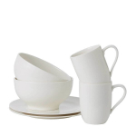 Pusryčių rinkinys Villeroy & Boch For Me 2 asmenims, 6 dalių porcelianas