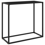 Konsolinis staliukas, 80x35x75 cm, juodas