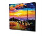 Reprodukcija Sicily Messina (Loenid Afremov)