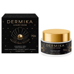 Atkuriamasis dieninis ir naktinis veido kremas Dermika Luxury Caviar 70+, 50 ml
