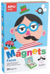 Apli Kids magnetinis žaidimas-dėlionė Veidai