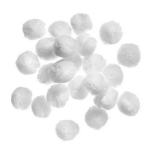 Burbuliukai balti 2 cm, 24 vnt
