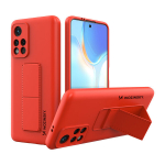Wozinsky Kickstand Case skirtas Xiaomi Poco M4 Pro 5G, raudonas