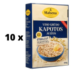 Kapotos avižos Malsena, viso grūdo, 500g x 10 vnt. pakuotė