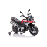 Raudonas akumuliatorinis motociklas BMW F850