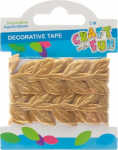 Dekoratyvinė lapų juosta 2 m - Craft with Fun
