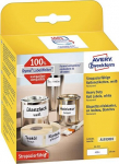 Terminės etiketės Avery Zweckform 19x64 mm, 450 vnt.