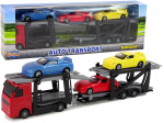 Sunkvežimis su automobiliais Lean Toys 541756