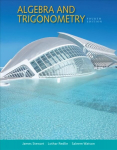 Algebra and Trigonometry 4th edition