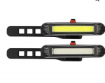 LED dviračių žibintų rinkinys įkraunamas, 45 liumenai