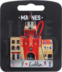 Magnetukas "a&scaron; myliu Lenkiją Lubliną" Pan Dragon