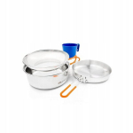 Turistinių indų rinkinys GSI Outdoors Glacier Stainless, 1L
