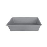 Kačių kraiko dėžė Stefanplast, 50x35x12 cm, pilka
