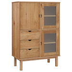 Komoda 85x43x125cm, ruda