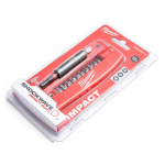 Sukimo antgalių komplektas Milwaukee 4932430910; 12 vnt.