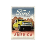 Metalinė plok&scaron;tė Nostalgic Art Ford -Bronco Pride Of America, 30x40 cm