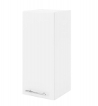 Pakabinama spintelė Liveo Tiffany T2/G30, 30 cm, balta