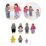 Miniatiūrinių lėlių rinkinys StoreXO, 7 vnt