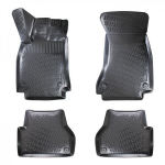 Guminiai kilimeliai juodi 3D RIZLINE AUDI A4 (B8) (2008-2015)