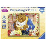Dėlionė Gražuolė ir pabaisa Ravensburger, 100d.