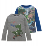 Mar&scaron;kinėliai berniukams Kidsworld Dino, įvairių spalvų, 2 vnt.