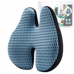 Ortopedinė nugaros pagalvė Medi Sleep, mėlynai-juoda, 43 cm