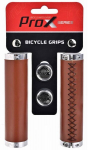 Vairo rankenėlės ProX GP-91B 130mm Lock-on eco-leather brown
