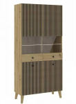 Vitrina Intermeble Berlin 2D, ruda