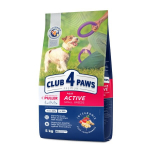 Club 4 Paws Premium suaugusiems aktyviems mažų veislių &scaron;unims, 5 kg