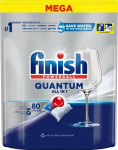 Indaplovių kapsulės Finish Quantum All in 1 Fresh, 80 vnt