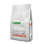 Nature&rsquo;s Protection Superior Care suaugusių mažų ir labai mažų veislių &scaron;unų sausas begrūdis pa&scaron;aras su la&scaron;i&scaron;a, 1.5 kg