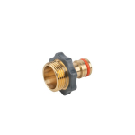 Adapteris su i&scaron;oriniu sriegiu 3/4" Bradas BRASS SOFT, žalvaris