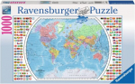Ravensburger - Puzzle Political World Map 1000p (12000664)