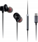 Panasonic Rp-tcm225dek Usb-c ausinės, juodos