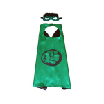 Superherojaus apsiaustas ir kaukė vaikams (3-6 m.)