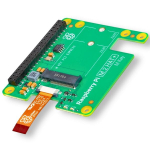 "Raspberry Pi" M.2 HAT+ adapterio perdanga NVMe diskams ir M.2 priedams