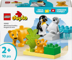 10442 LEGO&reg; DUPLO&reg; Laukinių gyvūnų &scaron;eimos: pingvinai ir liūtai