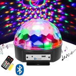 High Quality-Disco Light su Bluetooth ir garsiakalbiu - LED lemputė - RGB