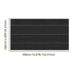 Sunkiosios geotekstilės piktžolių barjeras, 200cm/6.56FT*1000cm/32.80FT