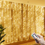 USB LED užuolaidų girlianda