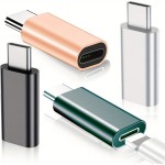 4 vnt. adapterių rinkinys iPhone USB-C, Įvairiaspalvis