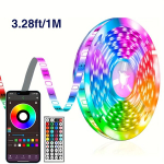 USB LED &scaron;viesos juosta, 44 mygtukų ap&scaron;vietimas., 3,28 pėdos / 1 m